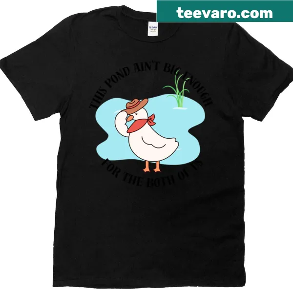 Funny phrase on an oversized t-shirt.