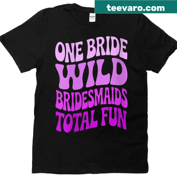 Groovy bridesmaid tee for bachelorette parties