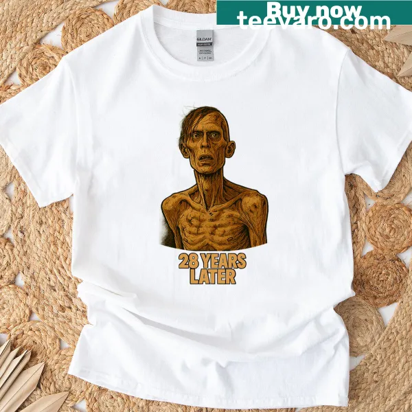 Zombie themed T-shirt inspired by 28 Years Later film