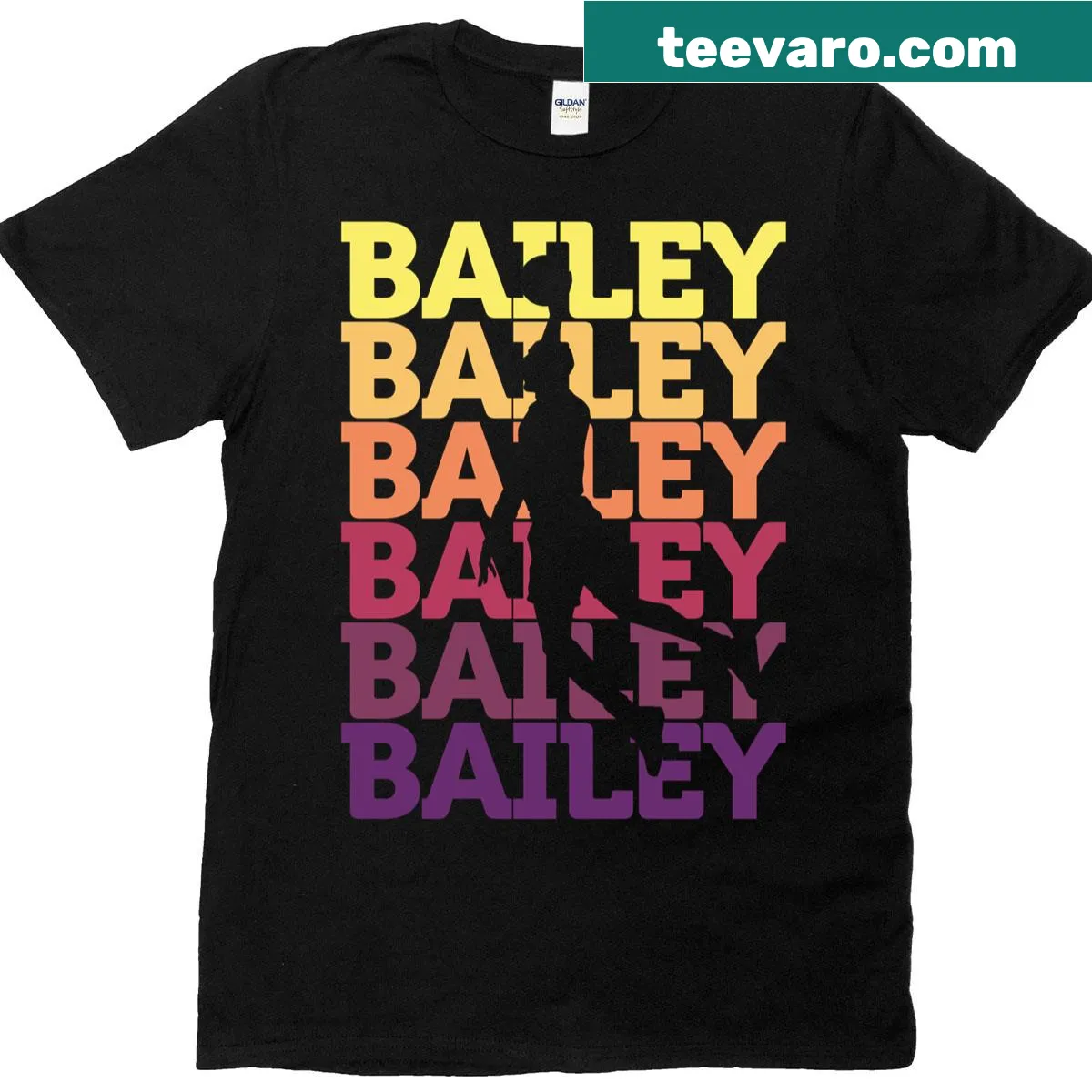 Inspirational basketball fan t-shirt with bold lettering — on a men's t-shirt