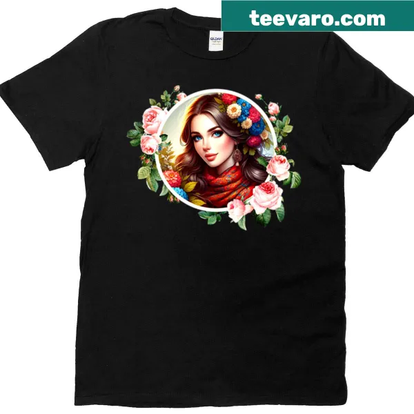 Graphic T-shirt featuring a positive message about beautiful girls