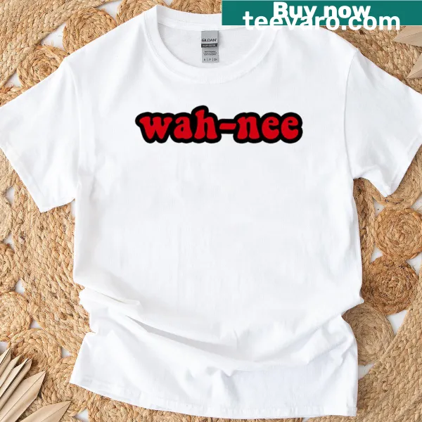 Camp Wahnee t-shirt with inviting text design.