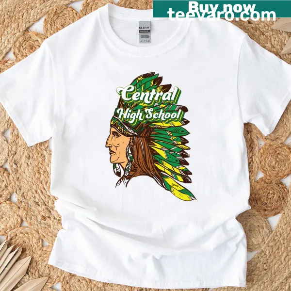 Typography of Central High School Warriors III design
