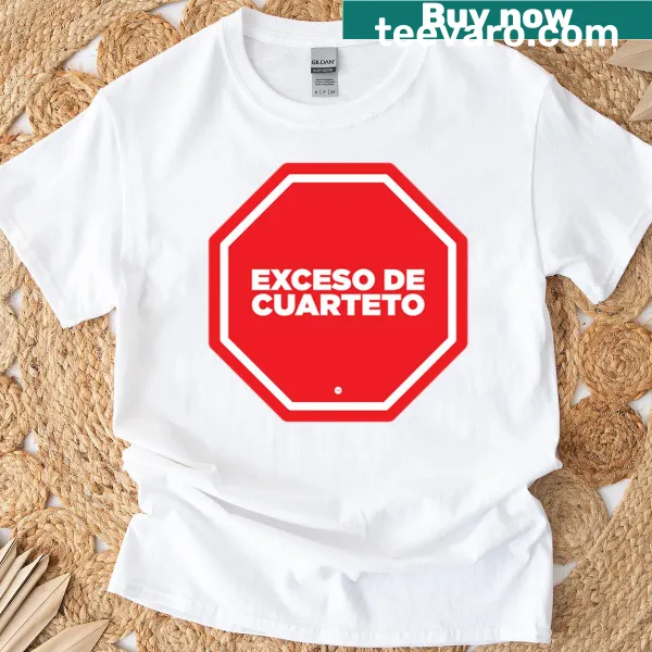 Oversized T-shirt with a dynamic quartet music-themed graphic