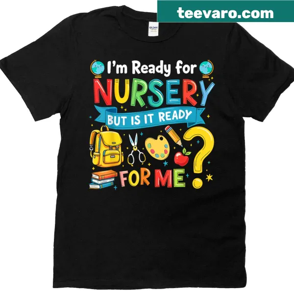 T-shirt for preschool kids featuring playful graphics for back to school
