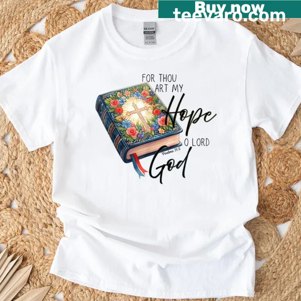 Inspirational T-shirt with religious text