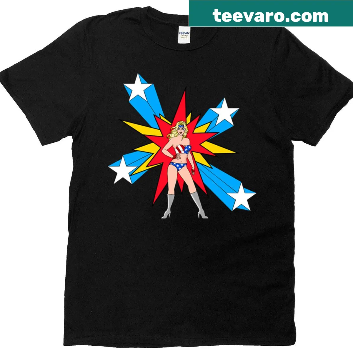 Typography design referencing Lady Gaga's Telephone song — on a men's t-shirt