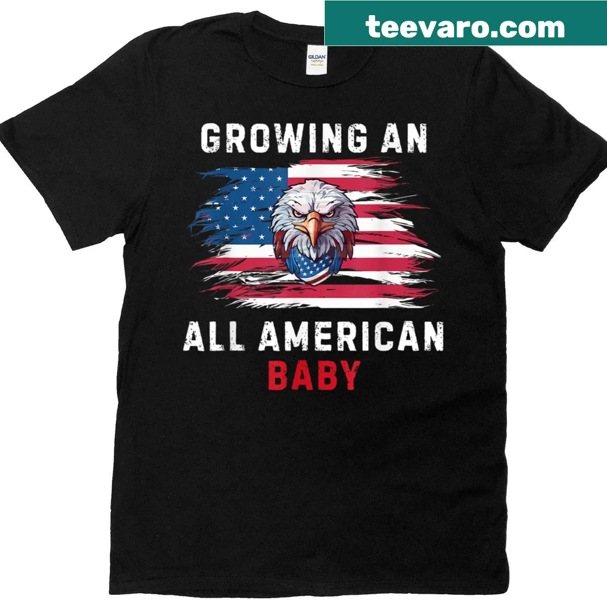 Funny Fourth of July t-shirt for moms with playful text — on a men's t-shirt