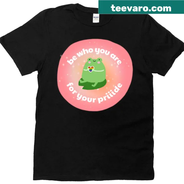 Pride T-shirt featuring the phrase 'Happy Pride' in colorful typography