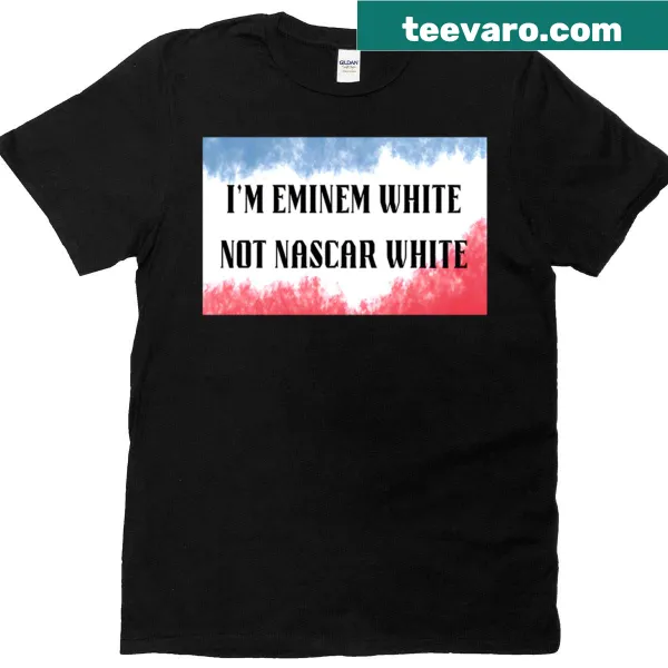 Edgy t-shirt with bold hip hop-themed typography