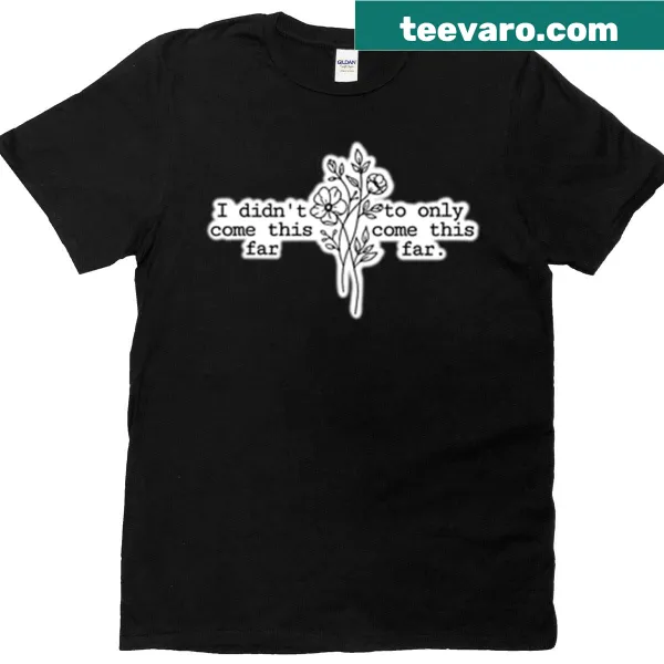 Inspirational T-shirt with motivational text about perseverance