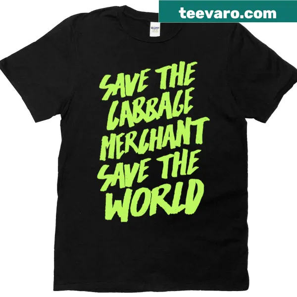 T-shirt with a bold declaration of love for cabbage