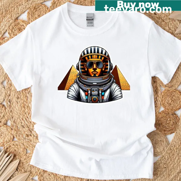 Funny t-shirt featuring humorous King Tut text