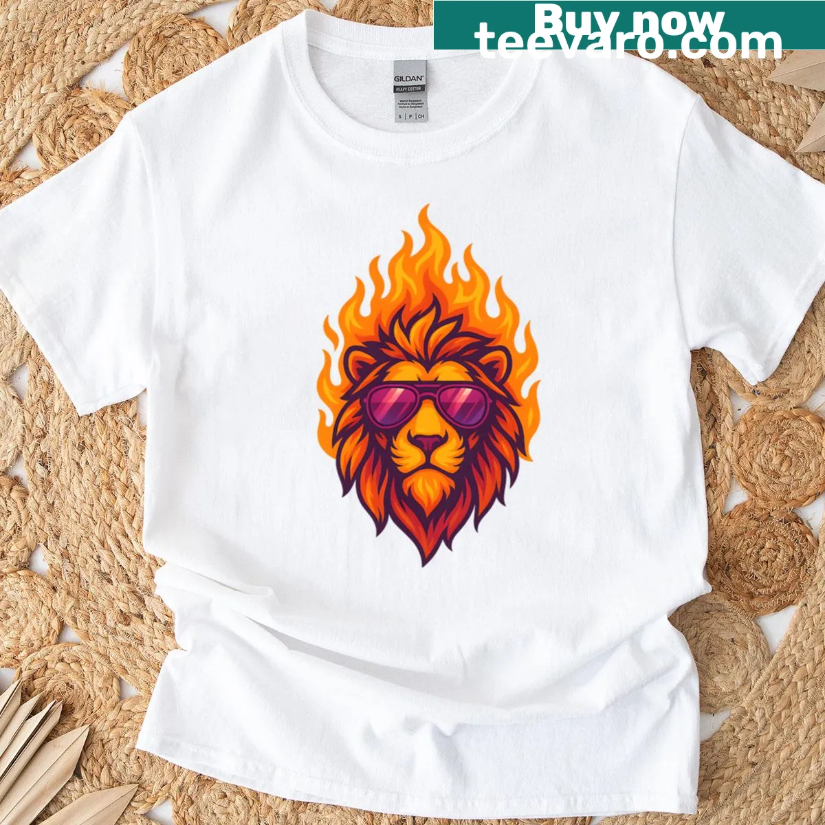 Oversized t-shirt featuring typography of 'Drama X Confidence' — on a men's t-shirt