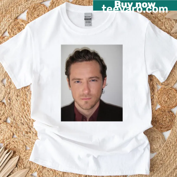 Minimalist T-shirt featuring the name Lewis Pullman and the number 13