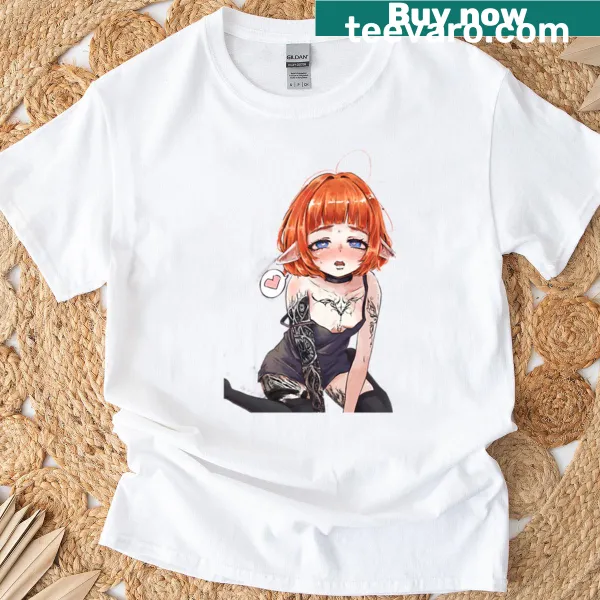 Cute Loli-themed T-shirt with whimsical graphics