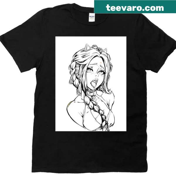 Edgy T-shirt featuring a bold graphic design that reads Mia