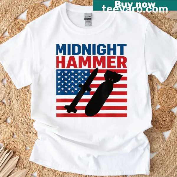 Red White Boom T-shirt with festive typography for Independence Day