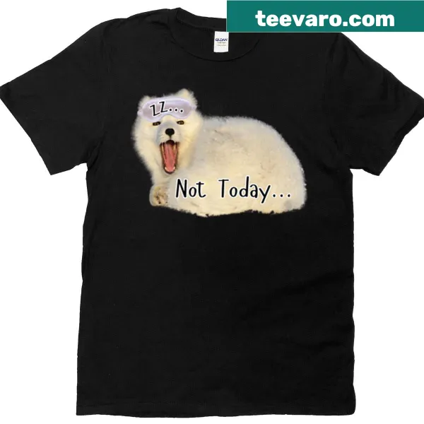 Cute Arctic fox t-shirt with playful text design