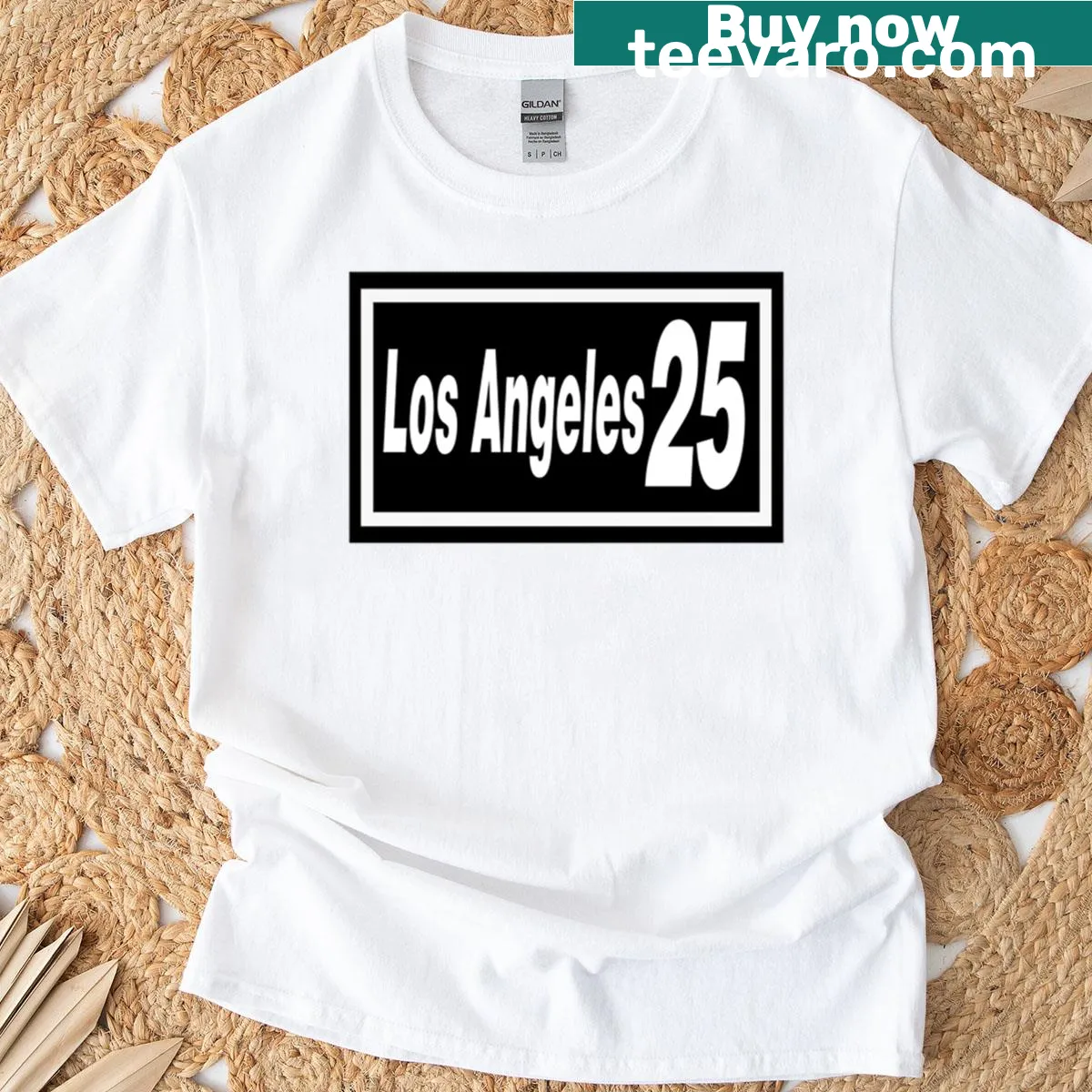 T-shirt commemorating Oasis live concert at Rose Bowl Stadium — on a men's t-shirt