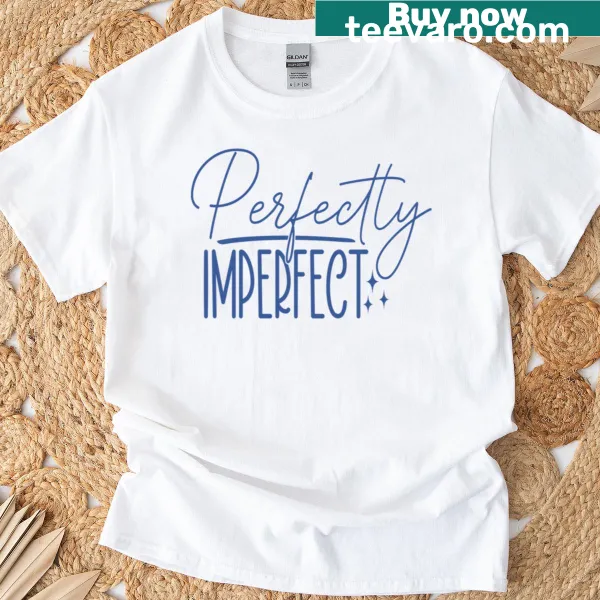 Hand-lettered whimsical quote t-shirt with sparkles