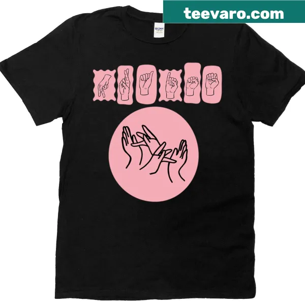 ASL shirt with 'Praise Jesus' text