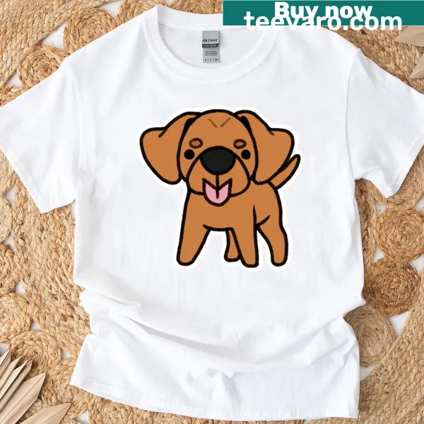 Humorous Labrador Retriever t-shirt with cute blep graphic