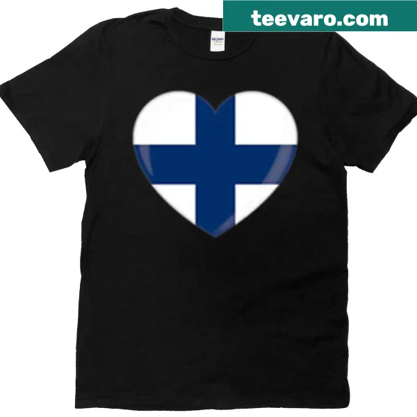 Suomi Rakkaus Finland typography on T-shirt