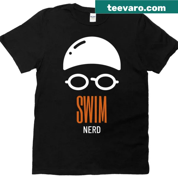 Swim Nerd T-shirt with a playful aquatic graphic