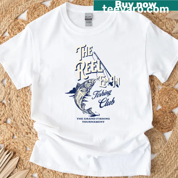 Vintage t-shirt with a fishing tournament design for fishing lovers