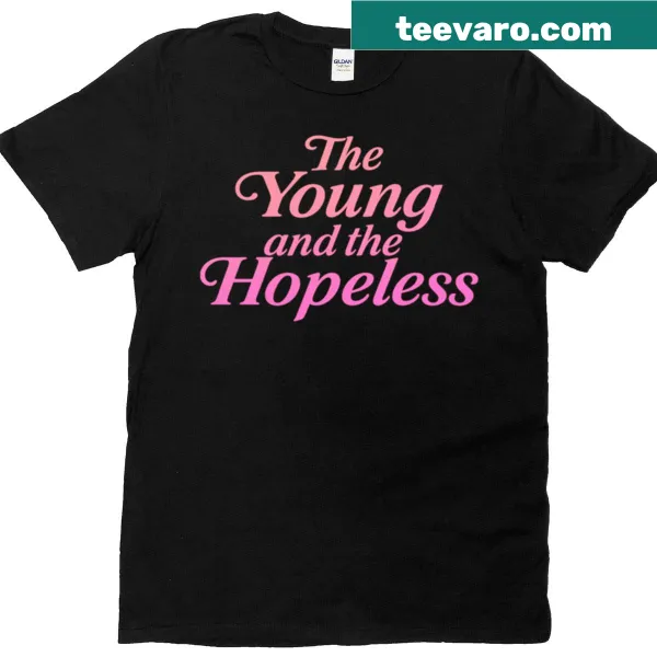 Sarcastic Gen Z nihilism tee with vintage vaporwave design