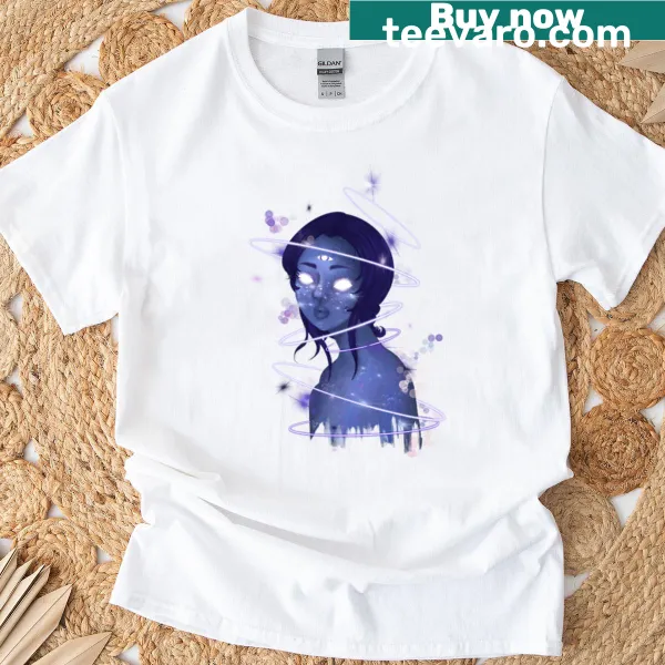 T-shirt featuring design about the third eye concept