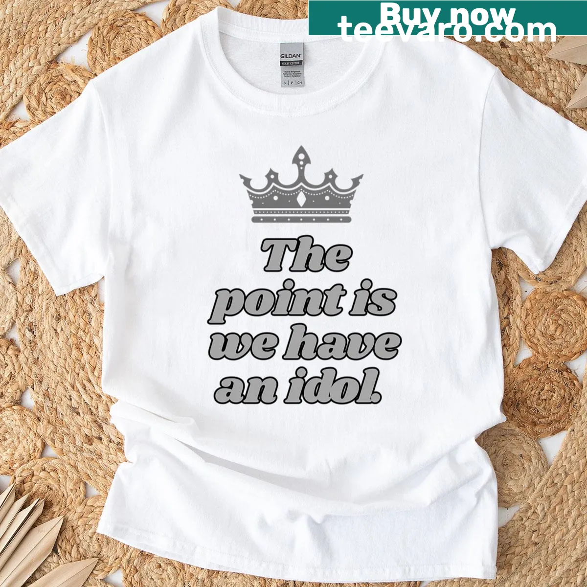 Sentimental text graphic for brothers on t-shirt — on a men's t-shirt