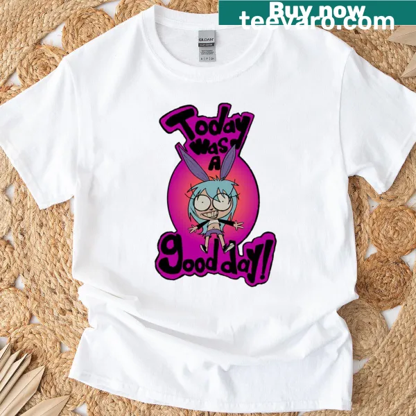 T-shirt featuring the phrase 'Today Was A Good Day' in cheerful typography