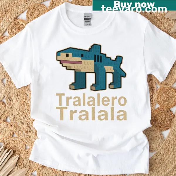 Funny cartoon design with 'Tralalero Tralala' text