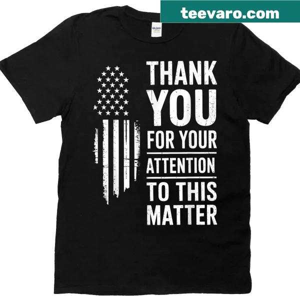 T-shirt featuring a bold illustration of the USA flag