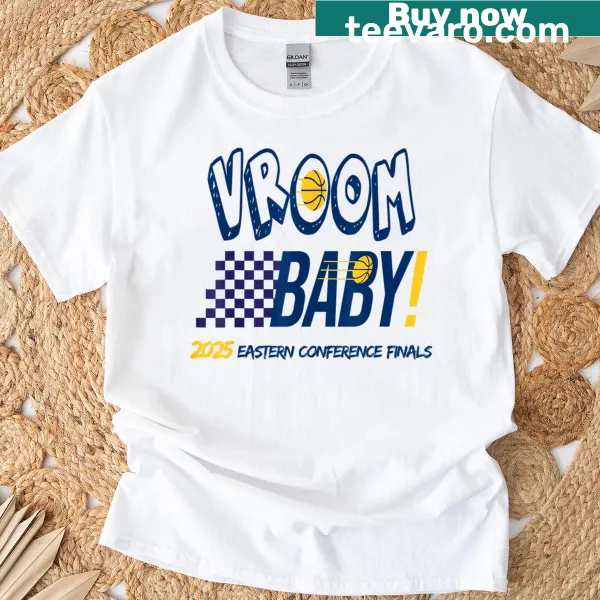 Playful Pacers playoff T-shirt with fun graphic design