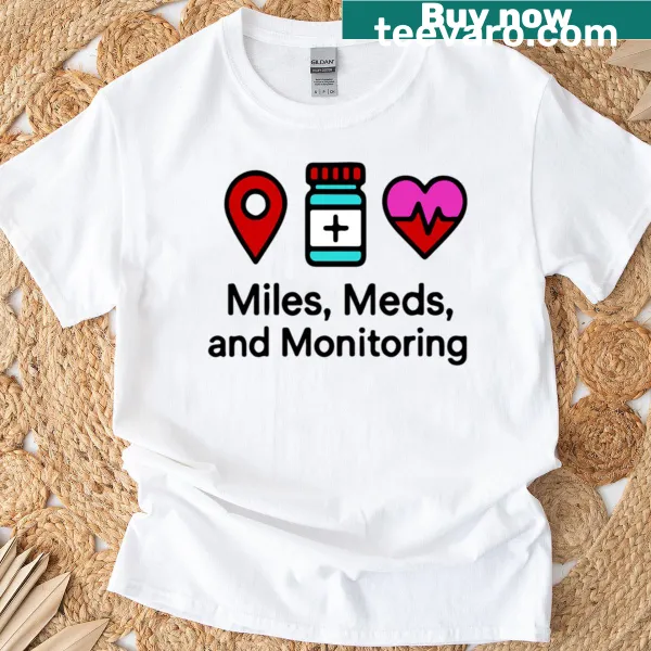 T-shirt with a graphic honoring ambulatory nurses and their work