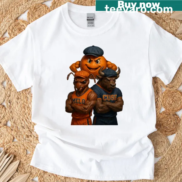 Whimsical t-shirt featuring Ant Ox with 'Unbox The Orange Edition' tagline