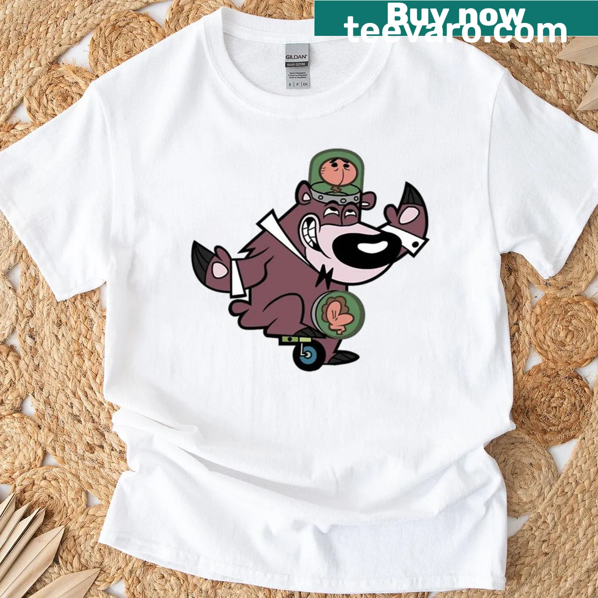 T-shirt featuring designs from Evil Con Carne — on a men's t-shirt