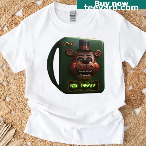 Illustration of FNAF 2 Faztalker on a casual t-shirt