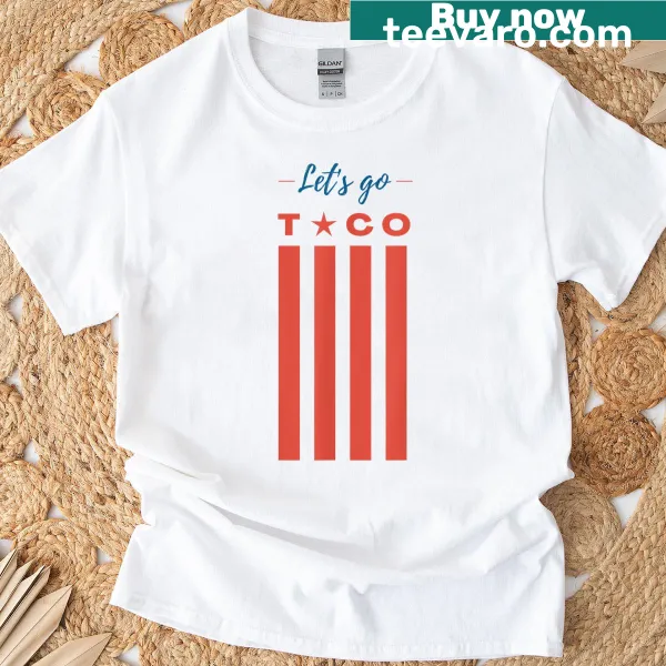 Funny t-shirt featuring a taco-themed graphic