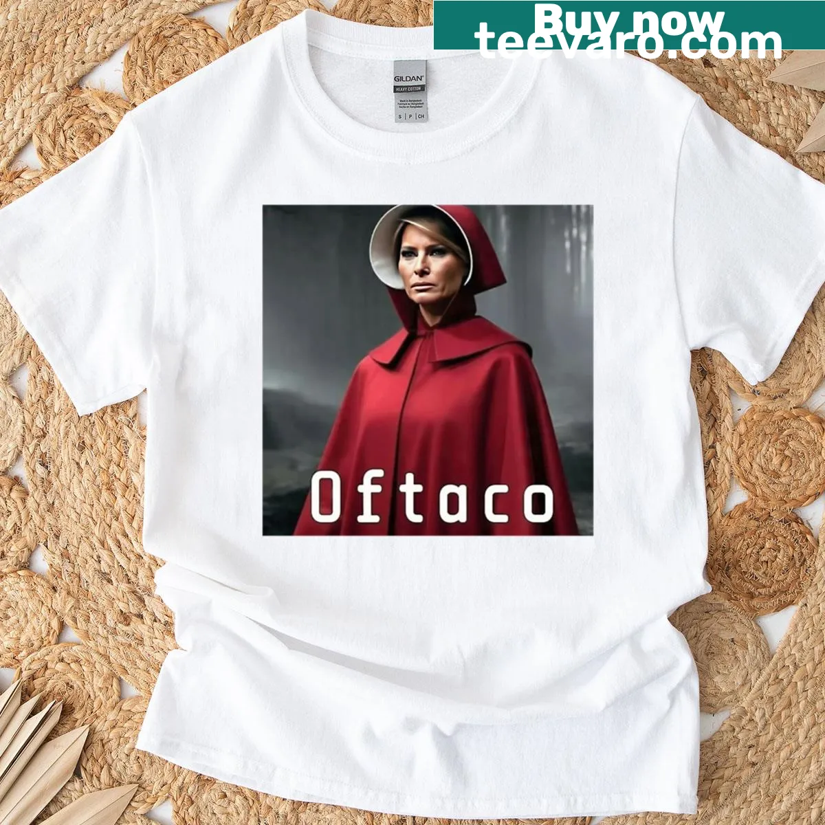 Humorous t-shirt with a taco-themed graphic — on a men's t-shirt