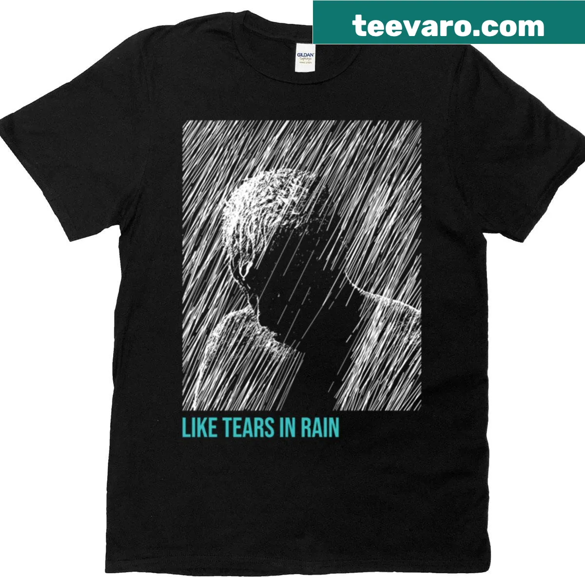 Thought-provoking T-shirt with an emotional phrase. — on a men's t-shirt