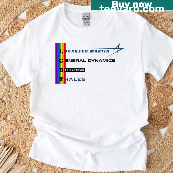 Typographic Lockmart-gbt design on T-shirt