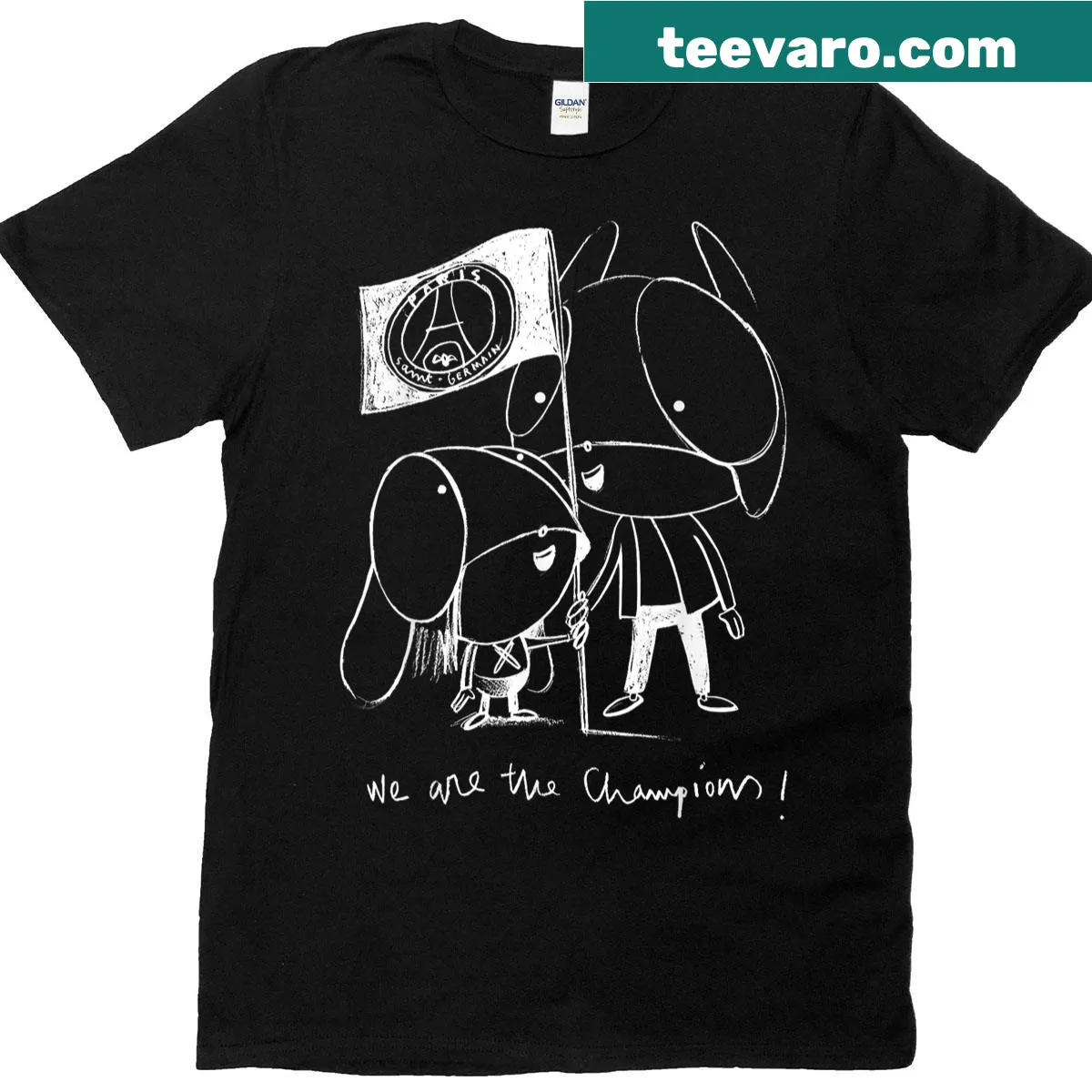 T-shirt featuring the phrase 'We Are The' in tribute to Luis Enrique — on a men's t-shirt