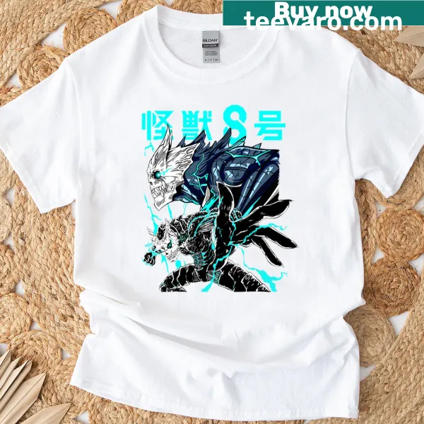 Playful Monster 8 t-shirt featuring whimsical design