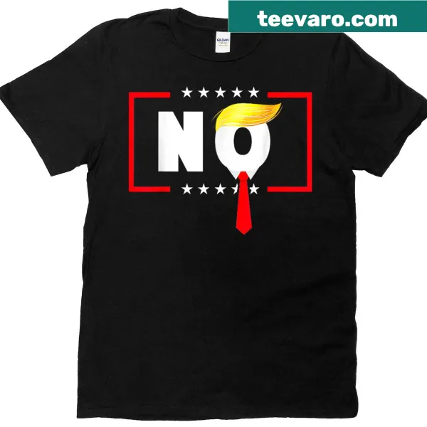 Funny political t-shirt featuring 'Nope No Kings In America'