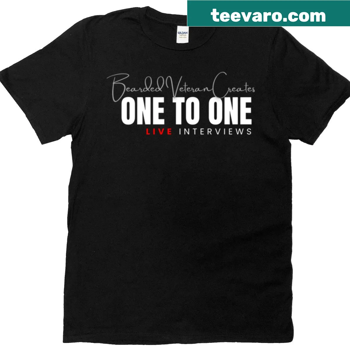 Inspirational t-shirt with the phrase One To One — on a men's t-shirt