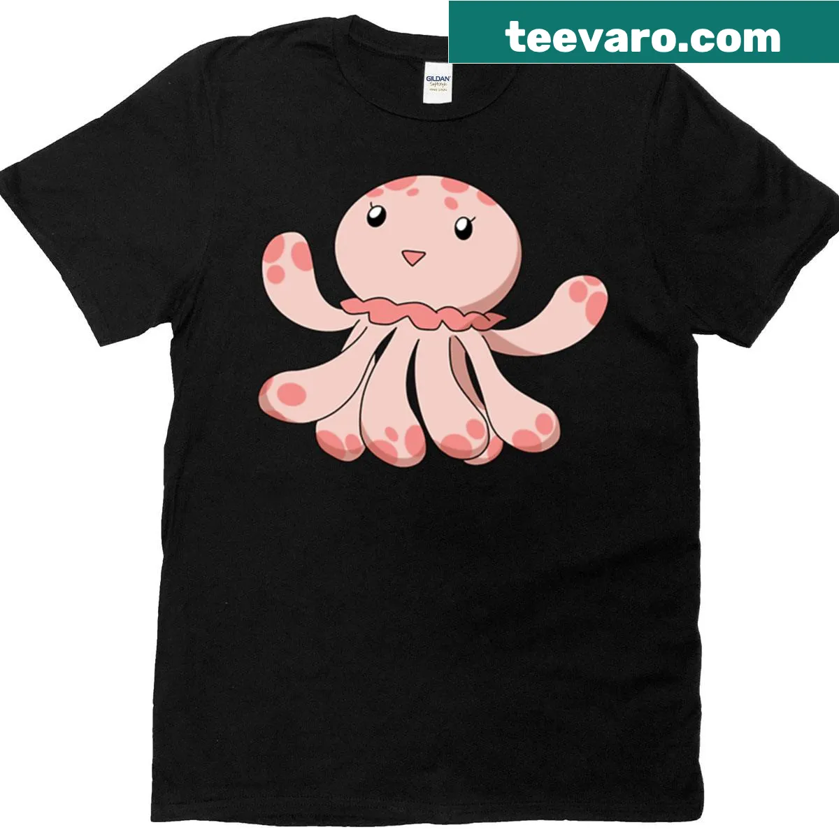 Oversized Princess Jellyfish Clara T-shirt with whimsical design — on a men's t-shirt